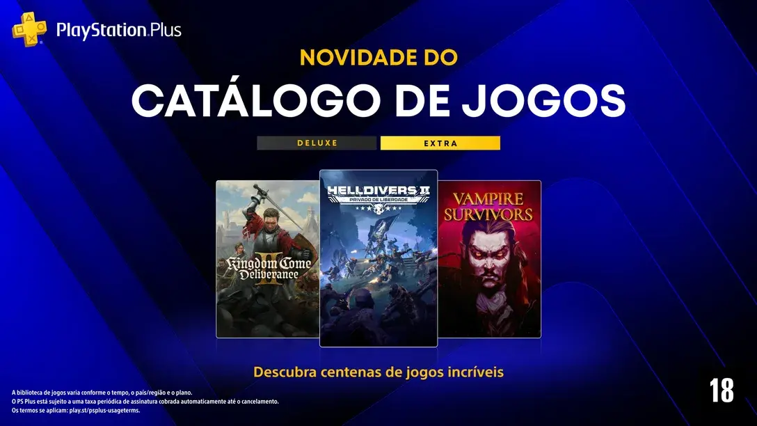 Catálogo da PlayStation Plus de agosto de 2026 é confirmado!!